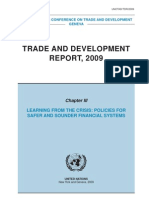Trade and Development REPORT, 2009: Learning From The Crisis: Policies For Safer and Sounder Financial Systems