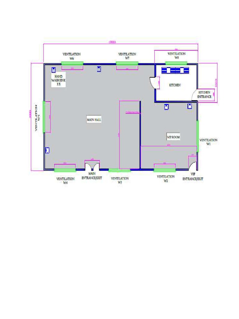 PROPOSED CANTEEN LAYOUT DRAWING PDF