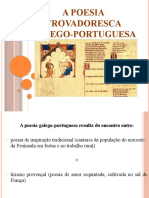 A poesia trovadoresca galego-portuguesa