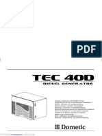 Tec 40d Operation Maintenance and Installation Manual