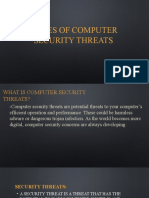 Types of Computer Security Threats