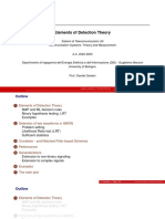 Elements Detection Theory