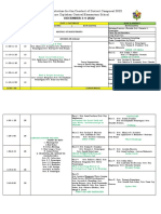 District Camporal Training Matrix