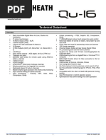 Qu 16 Technical Datasheet