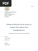 Skriftlig Lia Rapport | PDF