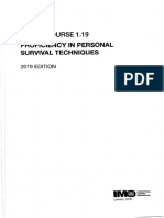IMO Model Course 1.19 Personal Survival Techniques, 2019 Edition