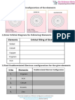 Chemistry Worksheet 4