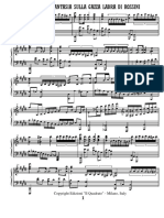 Falossi Fantasia Sulla Gazza Ladra Di Rossini Pianoforte Piano Sheet Music Score Spartito PDF