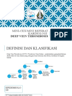 Mini-Cex/Mini Referat Kardiologi: Deep Vein Thrombosis