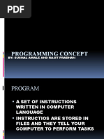 Programming Concept