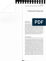 Chapter 1 A Framework For Supervision (Starratt Sergiovanni)