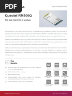 Quectel rm500q 5g Specification v1 0 Preliminary 20190715