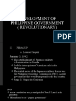 Development of Philippine Government