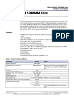 Memory - Micron - Product Description - 260-Pin DDR4 SODIMM Core - ddr4 - Sodimm - Core