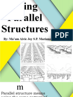 Using Parallel Structures