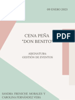 Evento Cena Peña Don Benito