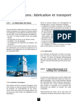 2.5 Les Bétons: Fabrication Et Transport