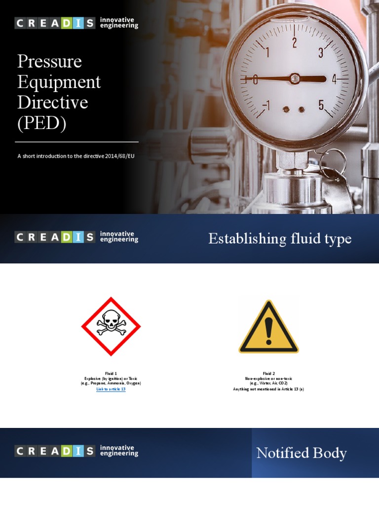Overview of Pressure Equipment Directive | PDF