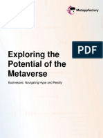 Exploring The Potential of The Metaverse - Metappfactory