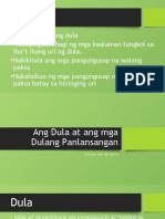 Ang Dula at Ang Mga Dulang Panlansangan