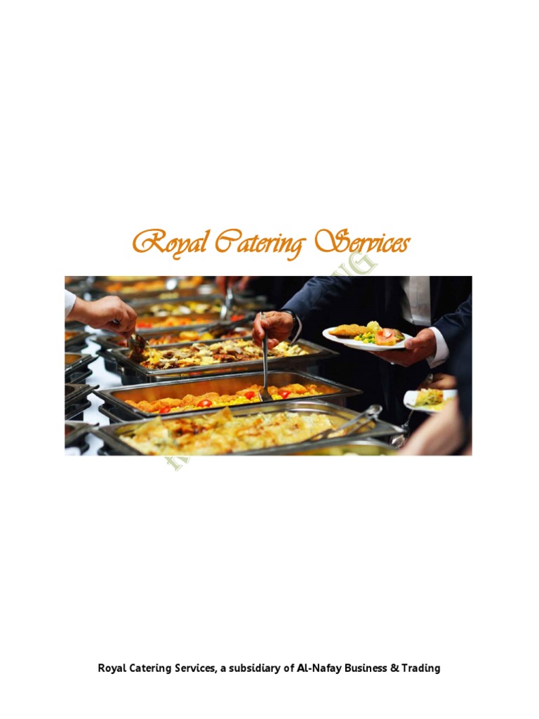 Royal Catering Services | PDF | Economies | Business