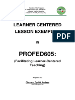 Andaya - Bsed English 3a - Final Lcle in Profed605