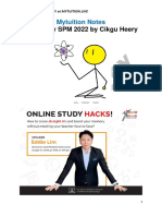 Cikgu Heery - Ultimate A+ SPM Seminar Notes (Kimia)