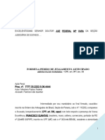 Resposta Acusado Crime Ambiental Principio Insignificancia Bagatela Absolvicao Sumaria PEN PN364