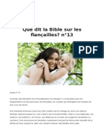Que Dit La Bible Sur Les Fiancailles n13