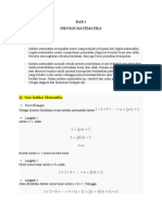 Materi Matematika Bab Induksi Matematika