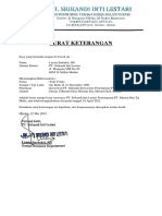 Surat Keterangan 1