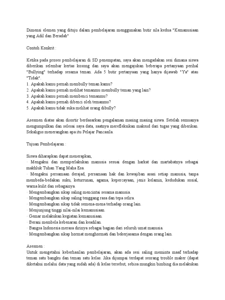 Profil Pelajar Pancasila | PDF