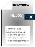 Manual Nordelettonica NE355 - S