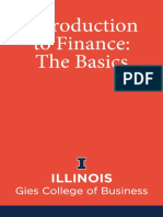 Introduction To Finance - The Ba - Gies College of Business at The