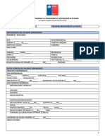 Ficha de Ingreso Al Programa de Dependencia Severa DSSM