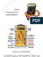 Qué Es y Cómo Funciona Un Multímetro