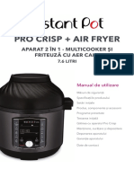 Manual de utilizare Pro Crisp Airfryer