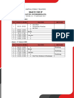 Rundown Online Class Sketchup (Level Intermediate), 26 - 27 Januari 2023