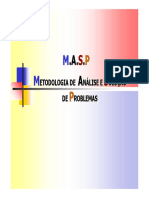 Método de análise e solução de problemas MASP