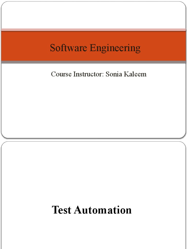 Testing in Software Engineering | PDF | Software Testing | Computing