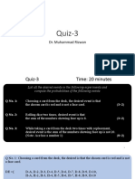 Quiz-3 probabilities