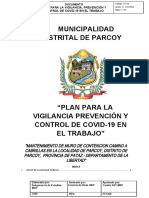 Plan para La Vigilancia Prevención y Control de Covid - General - MDP