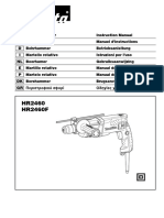 GB Rotary Hammer Instruction Manual Guide