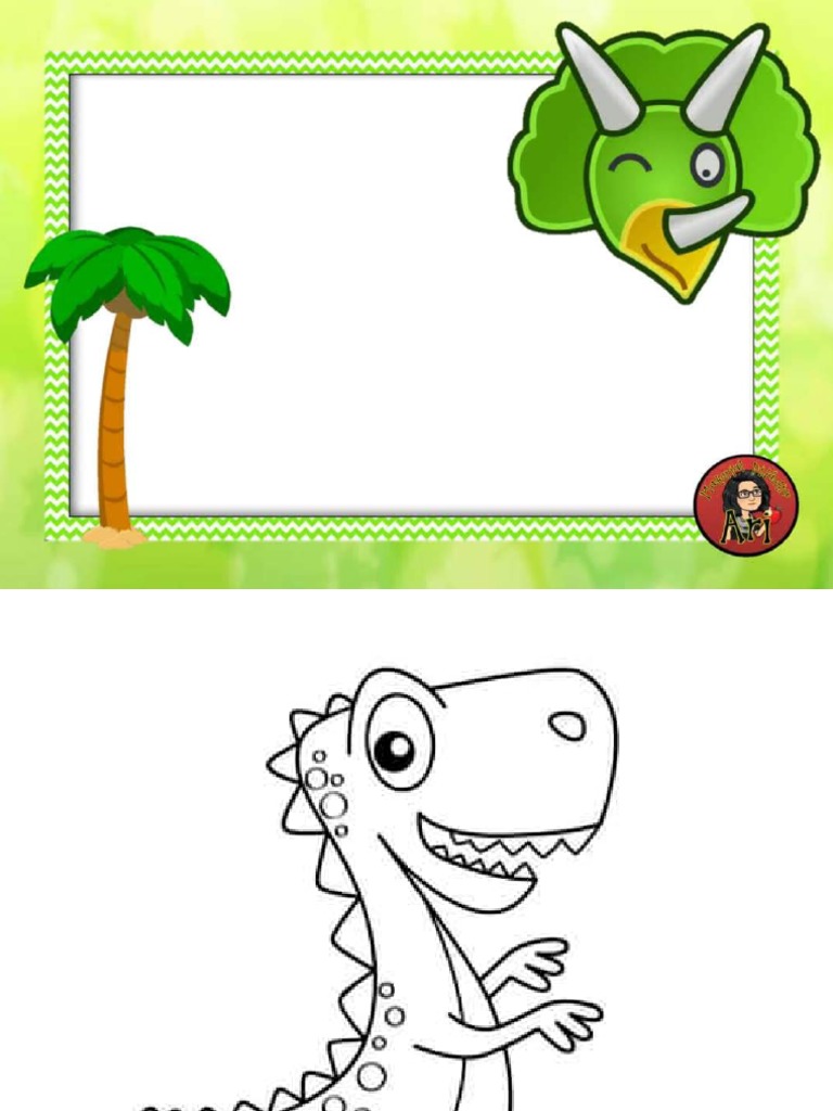 Dinosaurios para Colorear