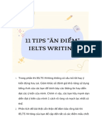 11 TIPS ĂN ĐIỂM IELTS WRTING