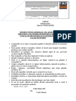 IPSU Nr. 11 Instructiuni in Caz de Incendiu