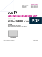 Manual Servico TV LCD LG 47LE8500 Ua Chassis LA02e