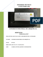 Informe Desratizacion Cidasa Mes de Enero 2022