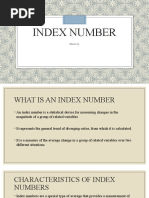 Index Number