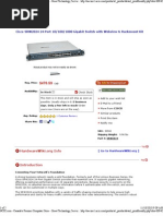 Cisco 24 Port Switch